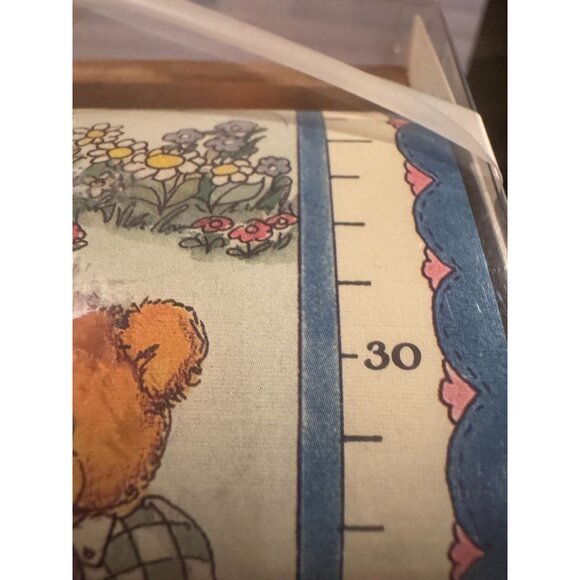 🐻 Vintage 1985 C.R. Gibson "Scaling New Heights" Growth Chart - Picture 6 of 15
